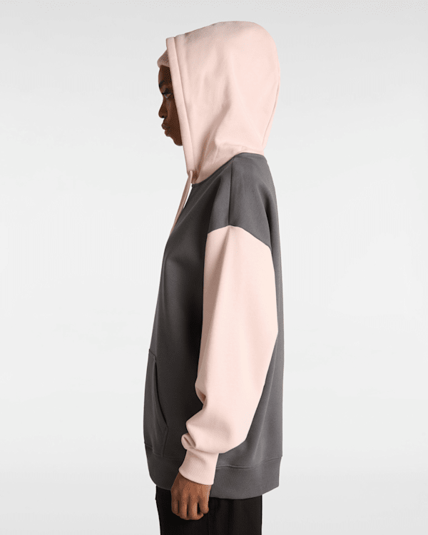 Colorblock Pullover Hoodie in Pink| Vans UK