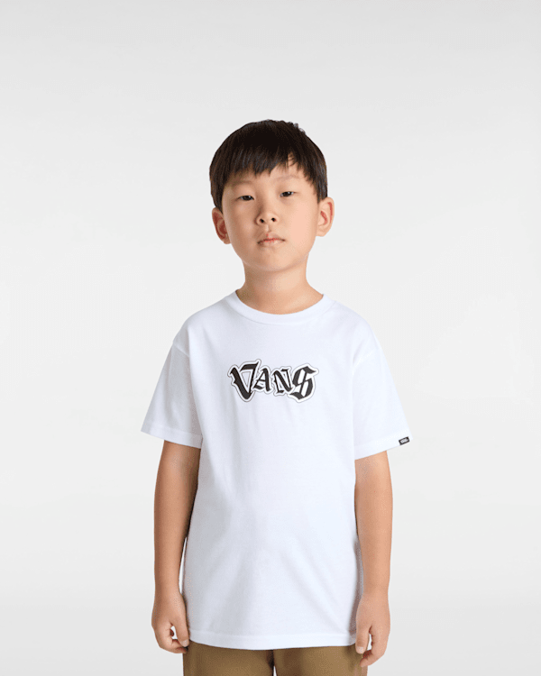 Little Kids Shattered T-Shirt (2-8 Years) in White| Vans UK