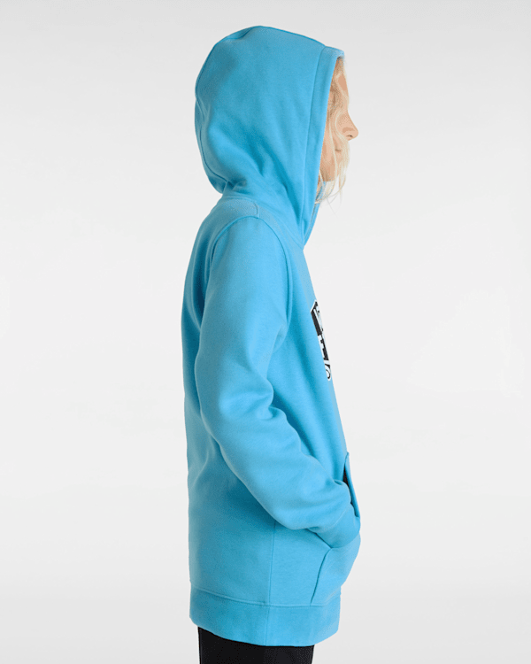 Kids Style 76 Pullover Hoodie (8-14 Years) in Blue| Vans SE