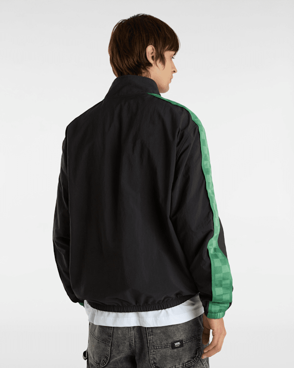 Scanner Nylon Track Jacket in Black| Vans UK