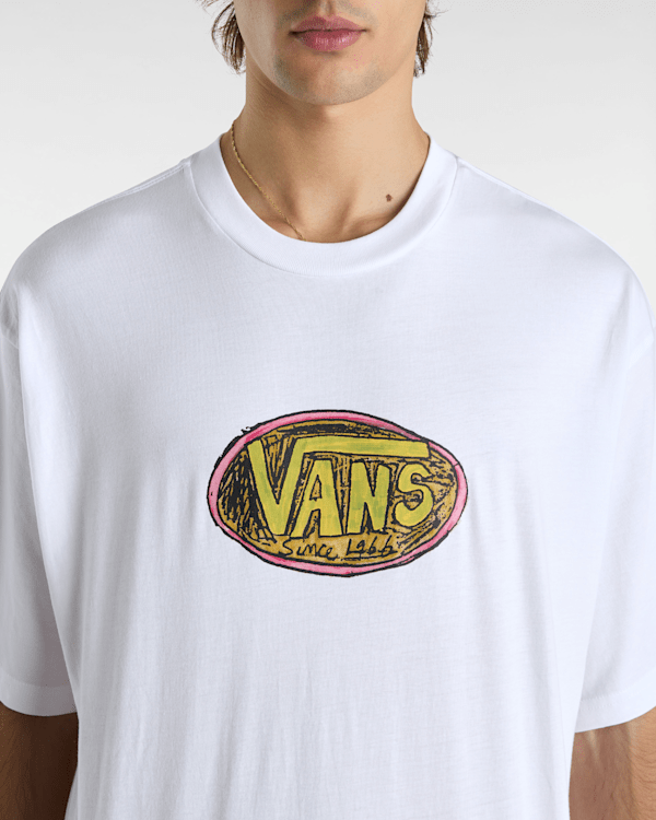 【おすすめアイテム】Vans Colour Block Logo T-Shirt Colorblock T-Shirt in Grey| Vans UK