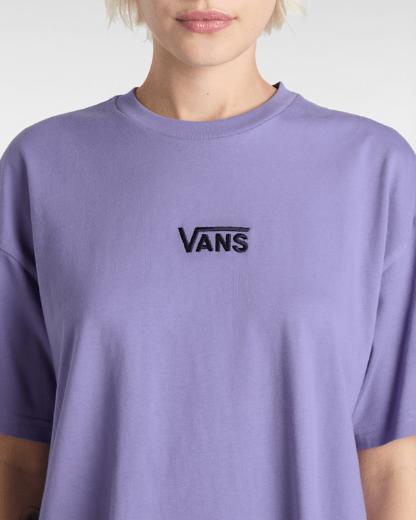 Centre Vee Dress T-Shirt in Purple| Vans SE