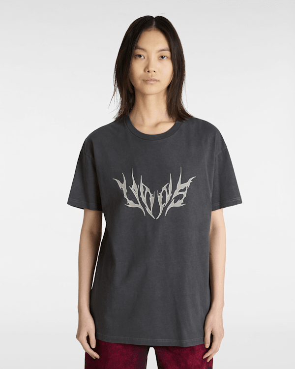 Tシャツ・カットソー VANS Men T-shirt Grey VN000P4Y 301 Conduit T-Shirt in Grey| Vans UK