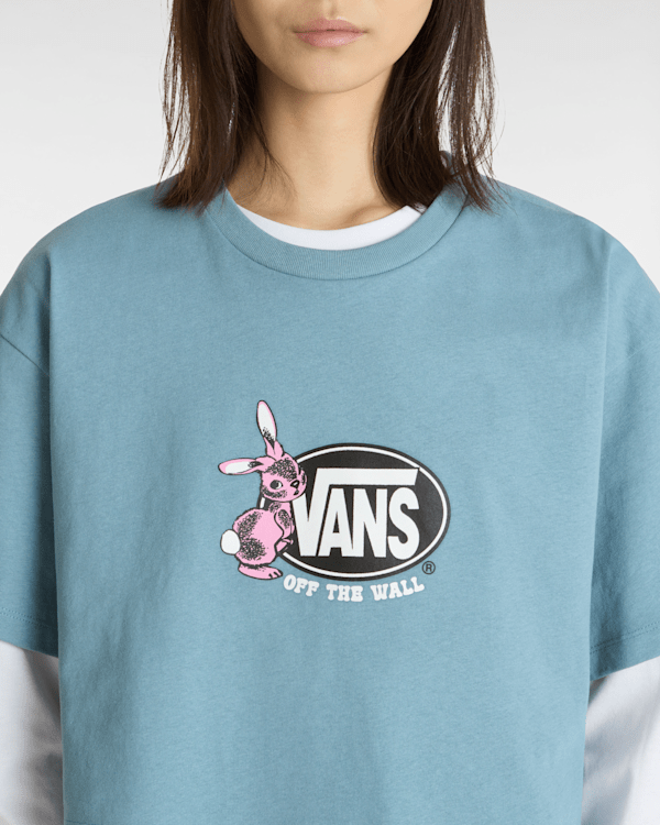 【おすすめアイテム】VANS Logo Crop White T-Shirt Style 76 Crop T-Shirt in White| Vans UK