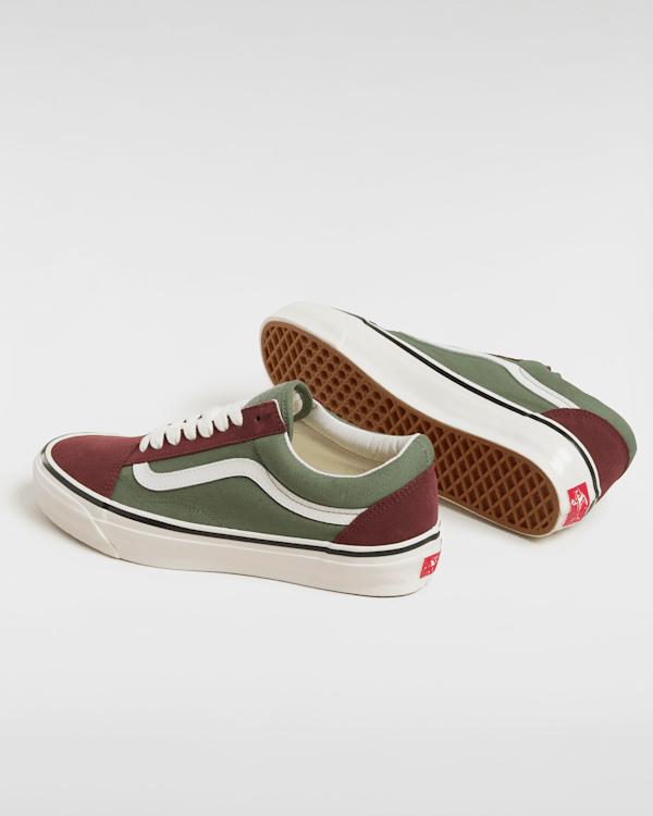 Premium Old skool Shoes in Green/Brown| Vans UK
