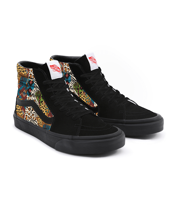Vans Sk8-Hi ブラック チェック柄 刺繍希少美品⭐︎ Vans Sk8-Hi ブラック チェック柄 刺繍希少美品⭐︎ Vans