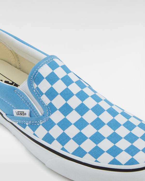 vans cuadros slip on