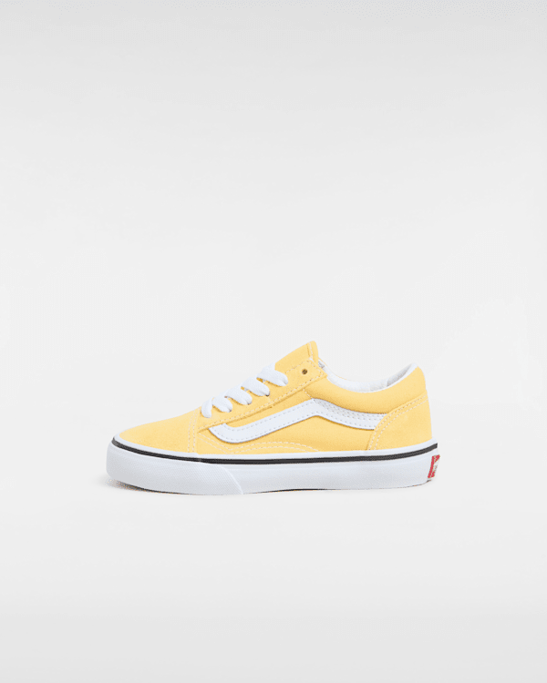 Zapatillas Old Skool de niños (4-8 años) en Amarillo| Vans ES - Main Image