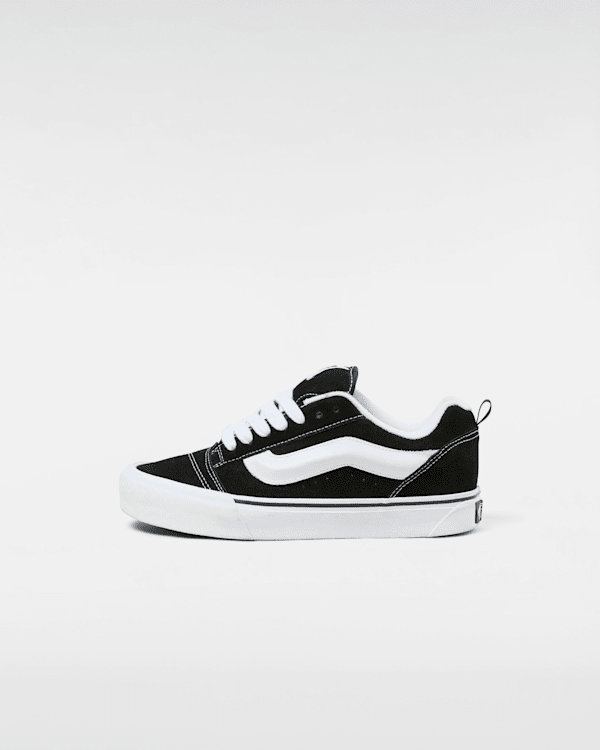 Youth Knu Skool Shoes (8-14 Years) in Black| Vans UK