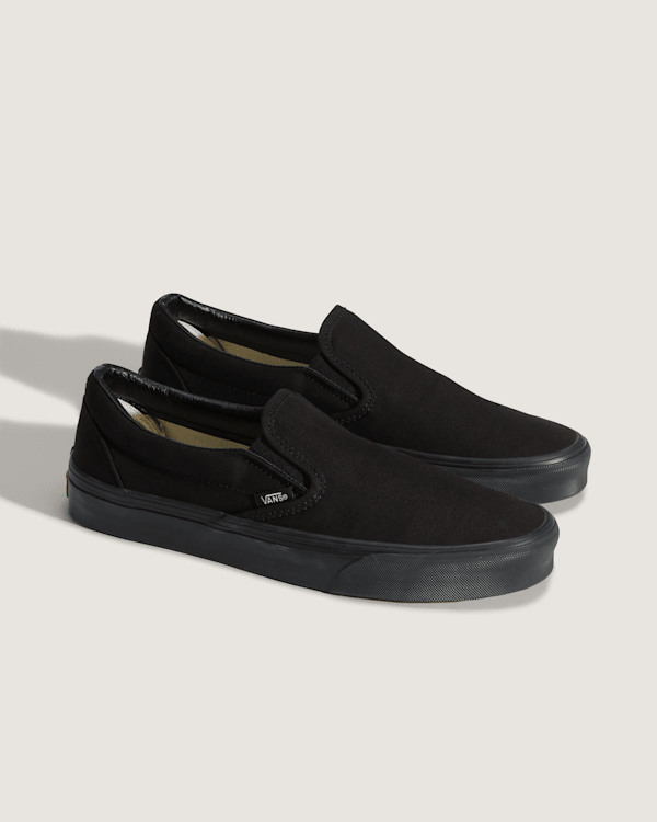 vans slip in black