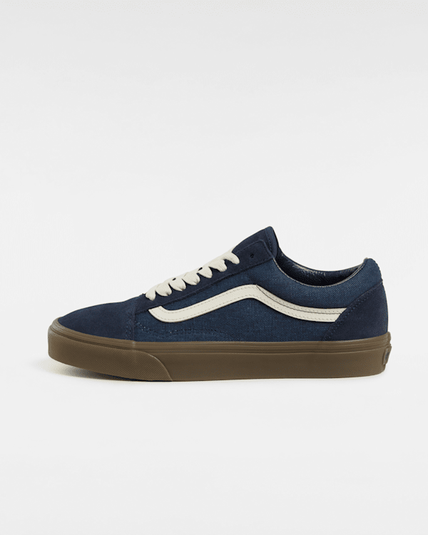 国内配送 VANS OLD SKOOL NAVY/GUM Old Skool Shoes in Blue| Vans DK