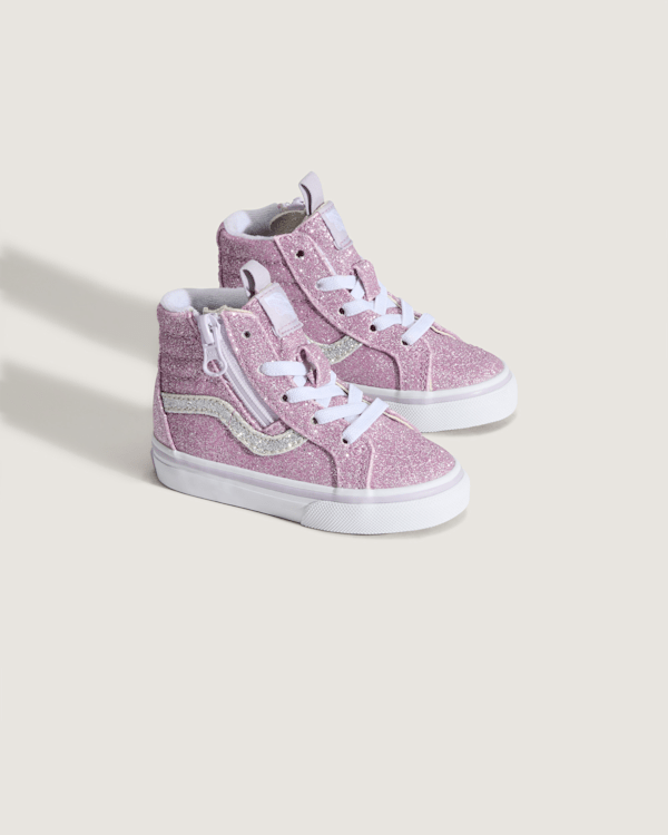 Buty dla dzieci Sk8-Hi Side Zip (1-4 lata) w Liliowy| Vans PL