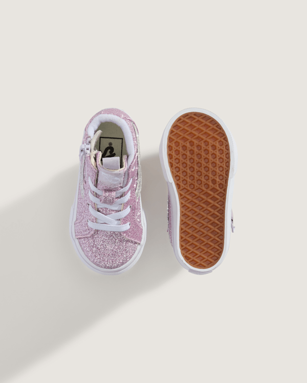 Buty dla dzieci Sk8-Hi Side Zip (1-4 lata) w Liliowy| Vans PL