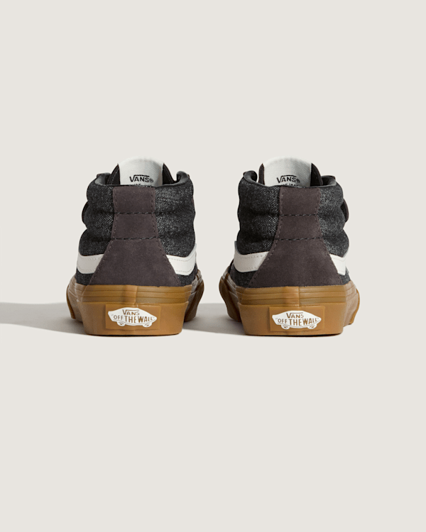 Made For Skate 洋書 スニーカー Kids Sk8-Mid Shoes (4-8 Years) in Black| Vans DK