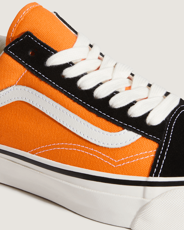 Vans Old Skool Preto E Laranja Tênis Vans Old Skool Infantil – Roger's