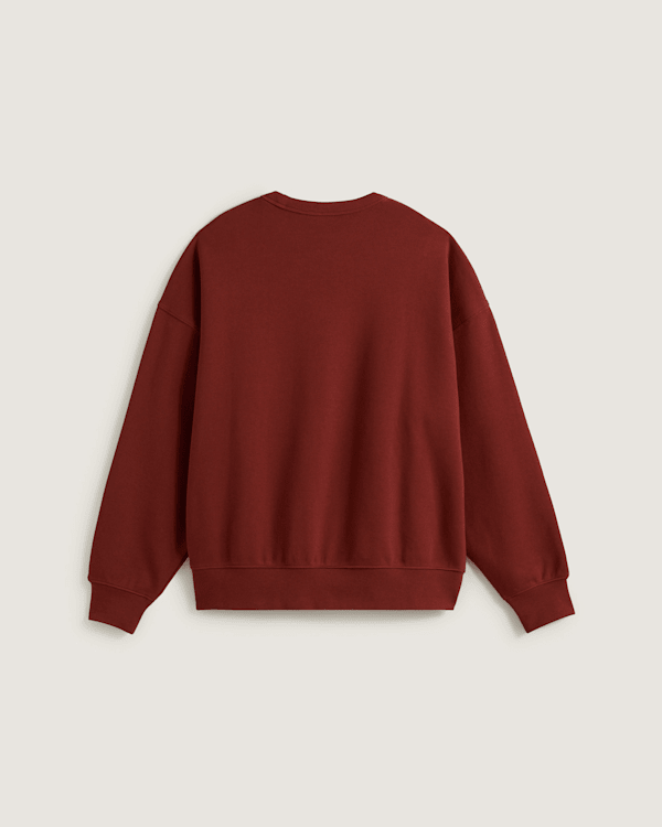 Style 76 Crew Sweatshirt in Burgundy| Vans UK