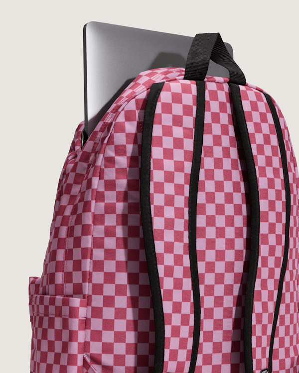Mini Backpack Red Checkered Vans Backpack Old Skool Check Backpack