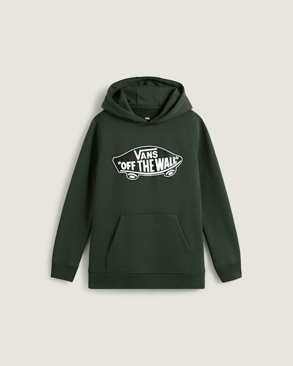 Kids Style 76 Pullover Hoodie (8-14 Years) in Green| Vans UK