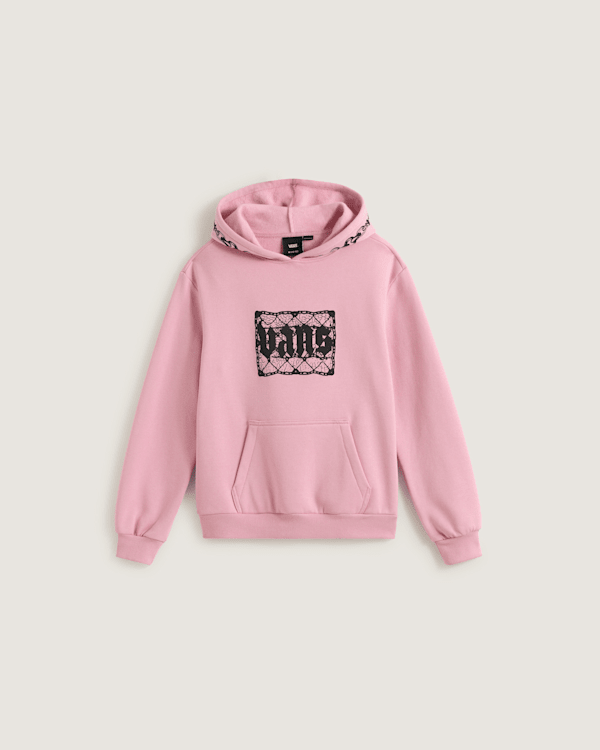Kids The Chain Pullover Hoodie in Pink| Vans UK
