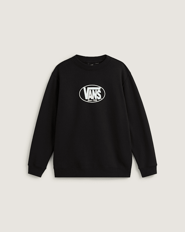 Kids Classic Sweatshirt (8-14 Years) in Black| Vans FI
