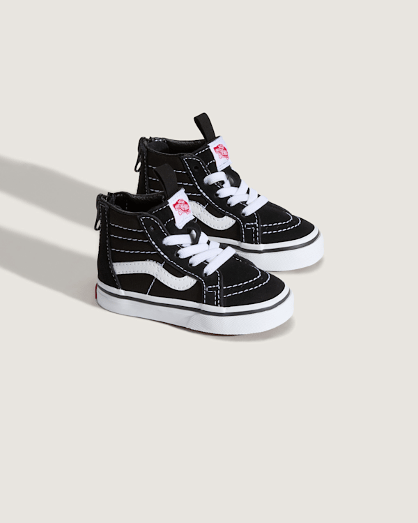 uk05ページ2-④ Kids Sk8-Hi Side Zip Shoes (4-8 years) in Lilac| Vans UK