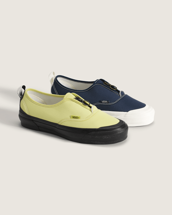 OTW Authentic Zip Vibram Shoes in Yellow| Vans UK
