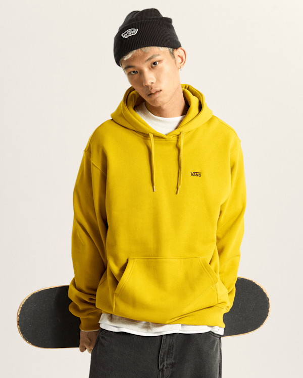 Capucha Sudaderas Vans Hombre Amarillo Sudadera Con Capucha Left