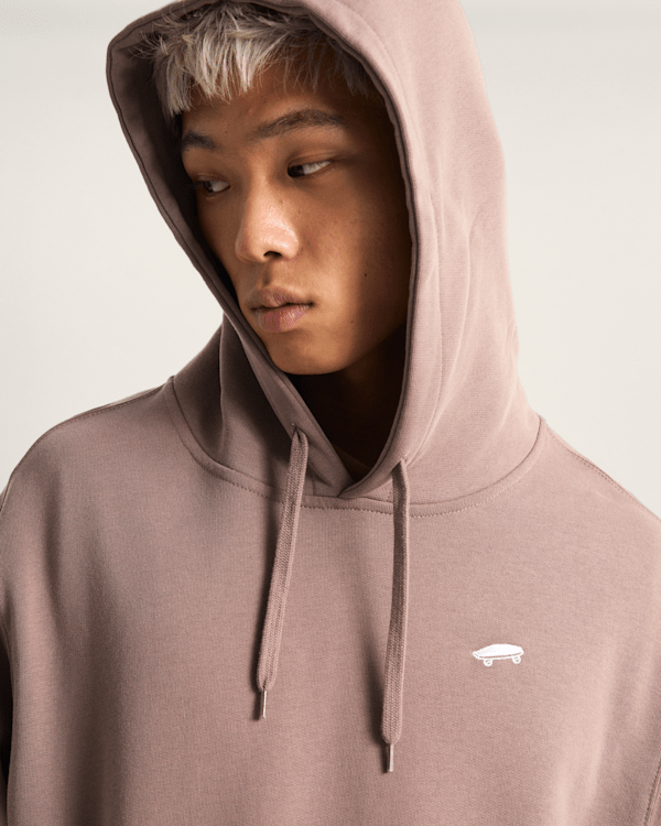 Listoil Sweat Ã Capuche Vans Femme Brun Sweat-shirt VANS En Marron