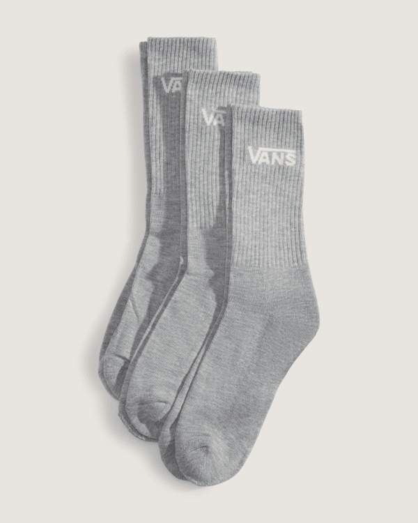 Classic Crew Socken (3 Paar) in Grau| Vans AT