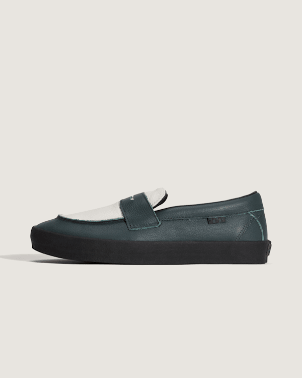【新品未使用】希少27cm VANS SKATE LOAFER Skate Loafer Shoes in Green| Vans UK