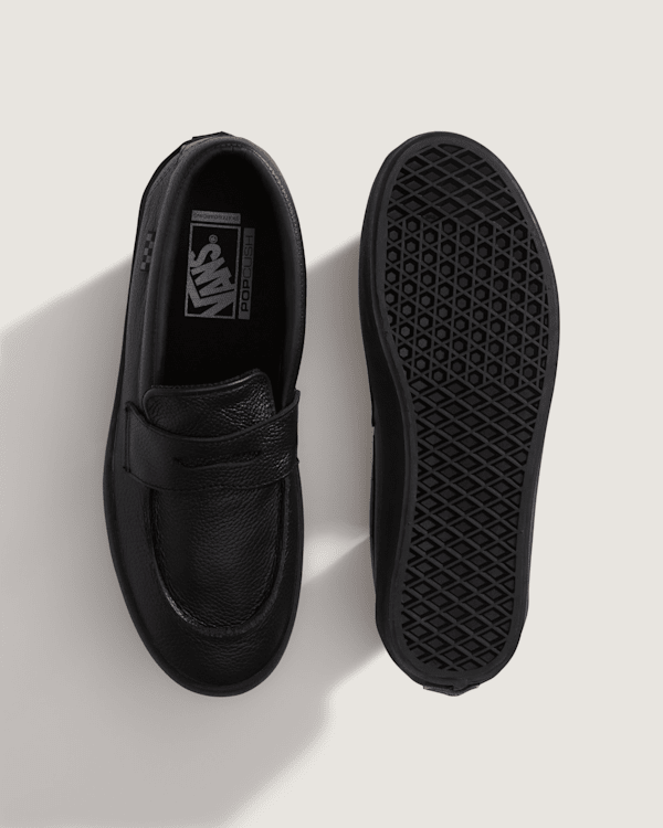【新品未使用】希少27cm VANS SKATE LOAFER Vans Skate Loafer Black Men's - VN0A5DXUBKA - US