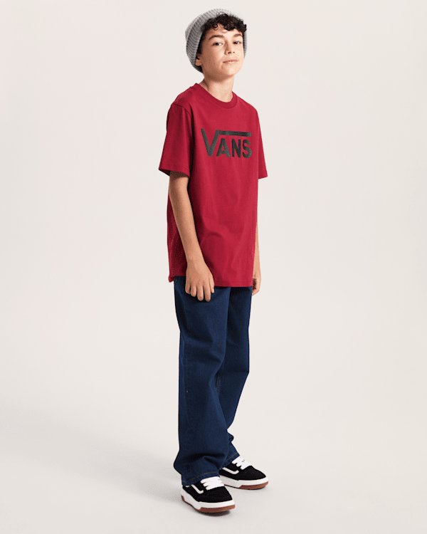T-shirt Vans Classic Ado (8-14 ans) en Bordeaux| Vans FR