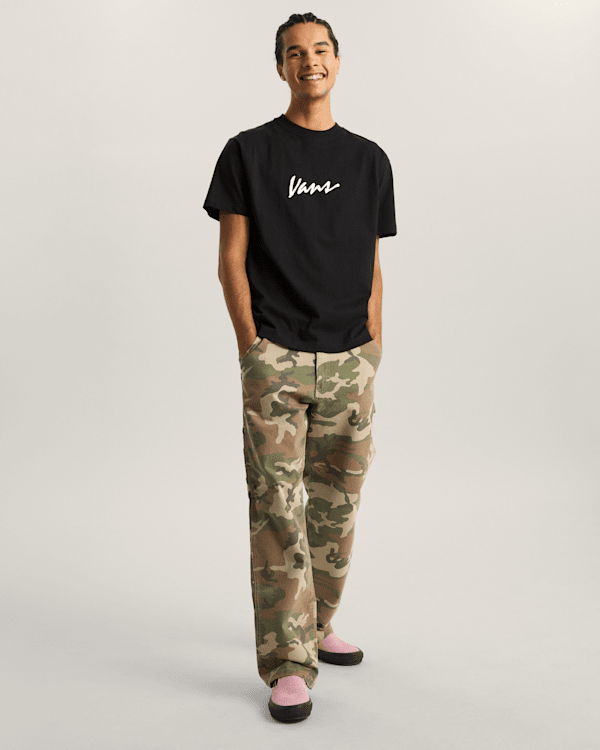 Pantaloni Chore in Drill Carpenter LooseMarrone| Vans IT