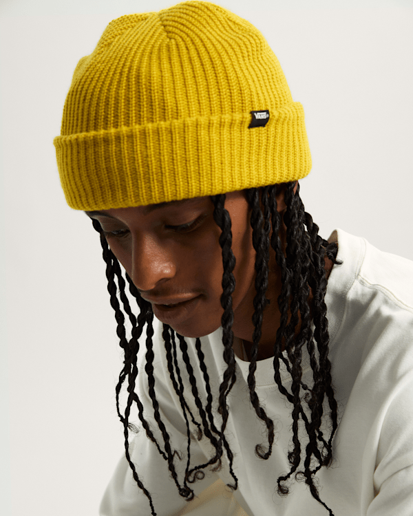 Core Basic Cuff Beanie in Yellow| Vans DK