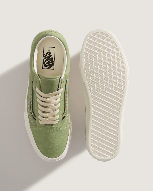 Old Skool Shoes in Green| Vans UK