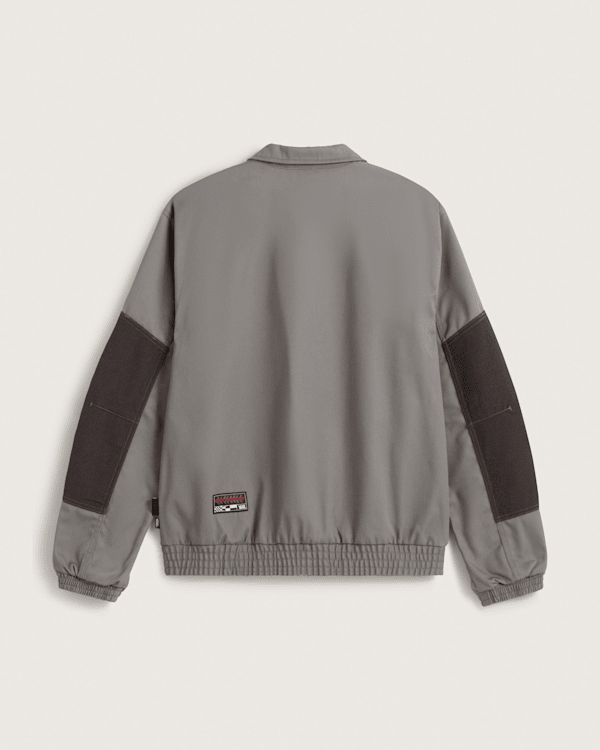 VANSON グレー ジャケット Act-Of-Disagreement-Abrasion-