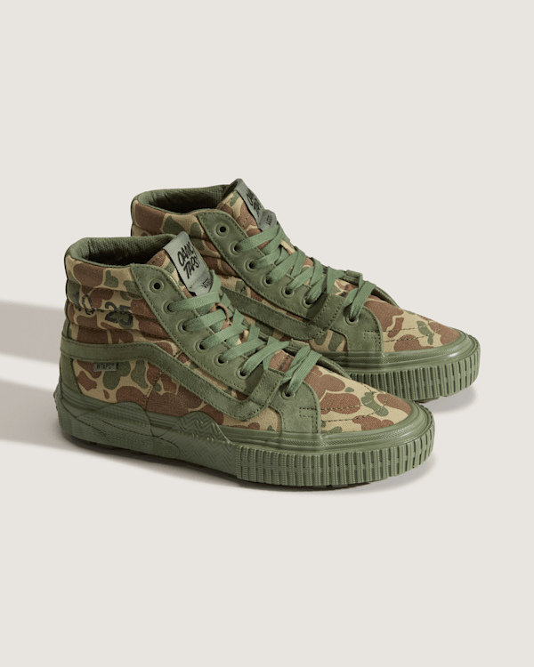 WTAPS OAMC OTW Vans Sk8-Hi GL Lug 27㎝ VANS x OAMC x WTAPS OTW Sk8-Hi GL Lug - Desert Camo – Kith
