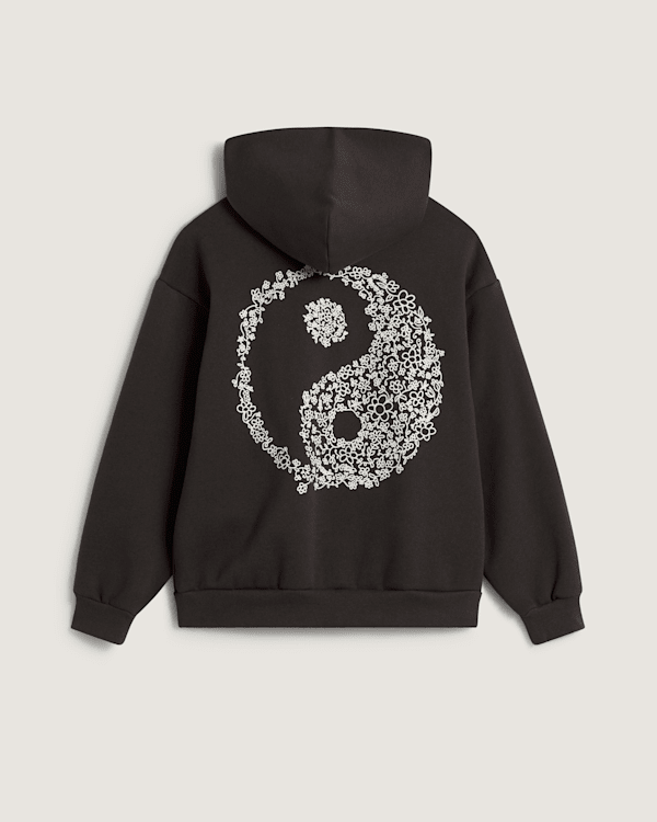 Yin and Yang Pullover Faded Black in Black| Vans SE