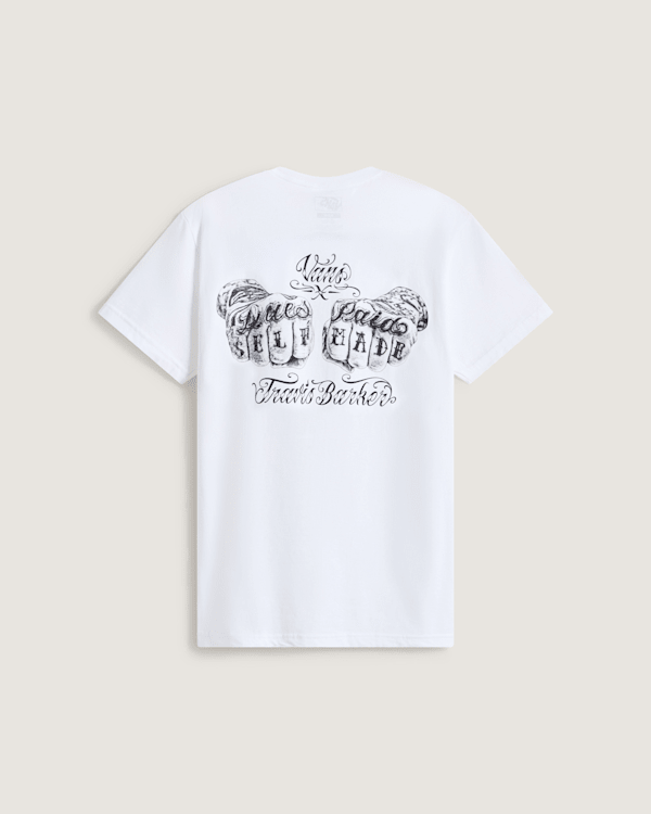 Vans X Travis Barker T-Shirt in White| Vans SE