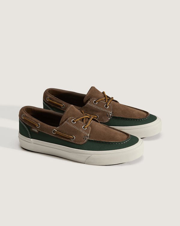 Vans Boat Shoe WTZD MGREN para hombre Verde / Marrón — foto 2