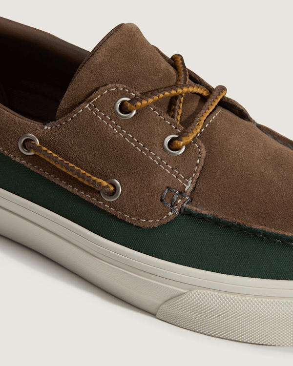 Vans Boat Shoe WTZD MGREN para hombre Verde / Marrón — foto 5