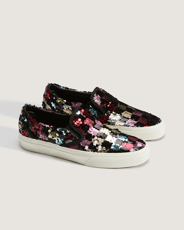 Vans Classic Slip-On 'Checkerboard Black Multi Black' — foto 2