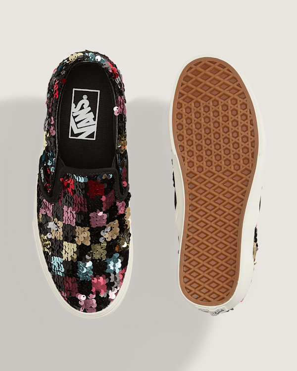 Vans Classic Slip-On 'Checkerboard Black Multi Black' — foto 3