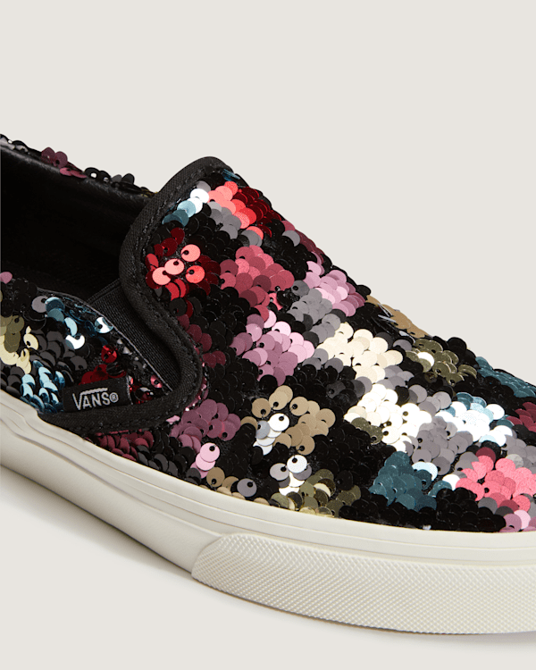 Vans Classic Slip-On 'Checkerboard Black Multi Black' — foto 5