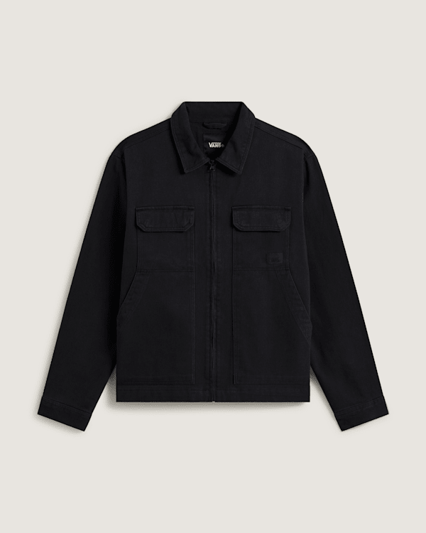 McAvoy II Zip Station Jacket in Black| Vans SE
