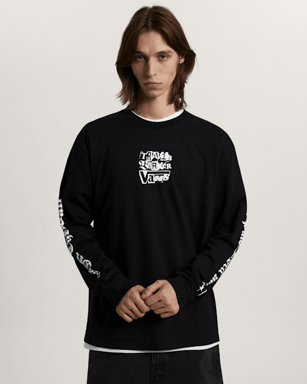 Vans X Travis Barker Long Sleeve T-Shirt in Black| Vans IE