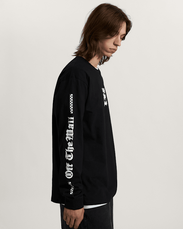 Vans X Travis Barker Long Sleeve T-Shirt in Black| Vans DK