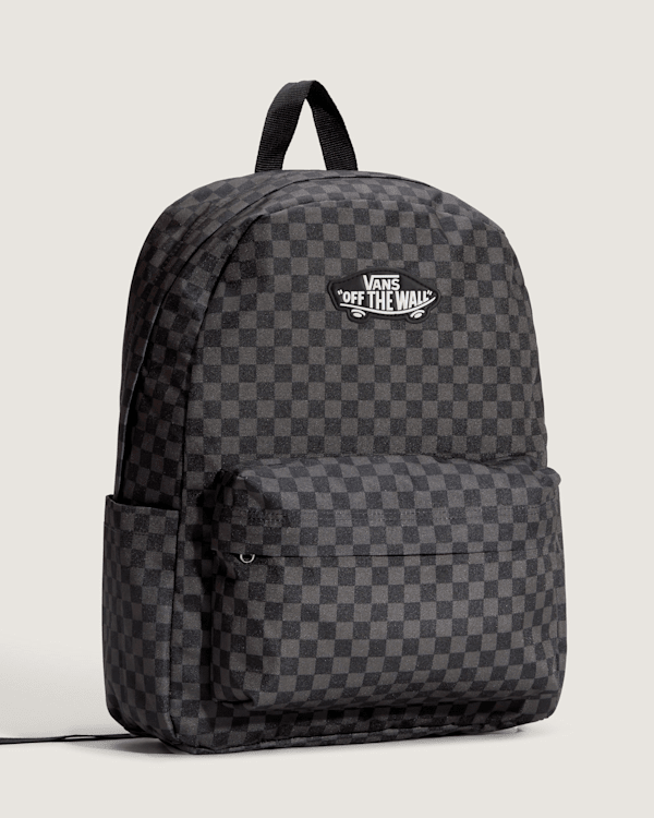 Old Skool Check Backpack in Grey| Vans SE