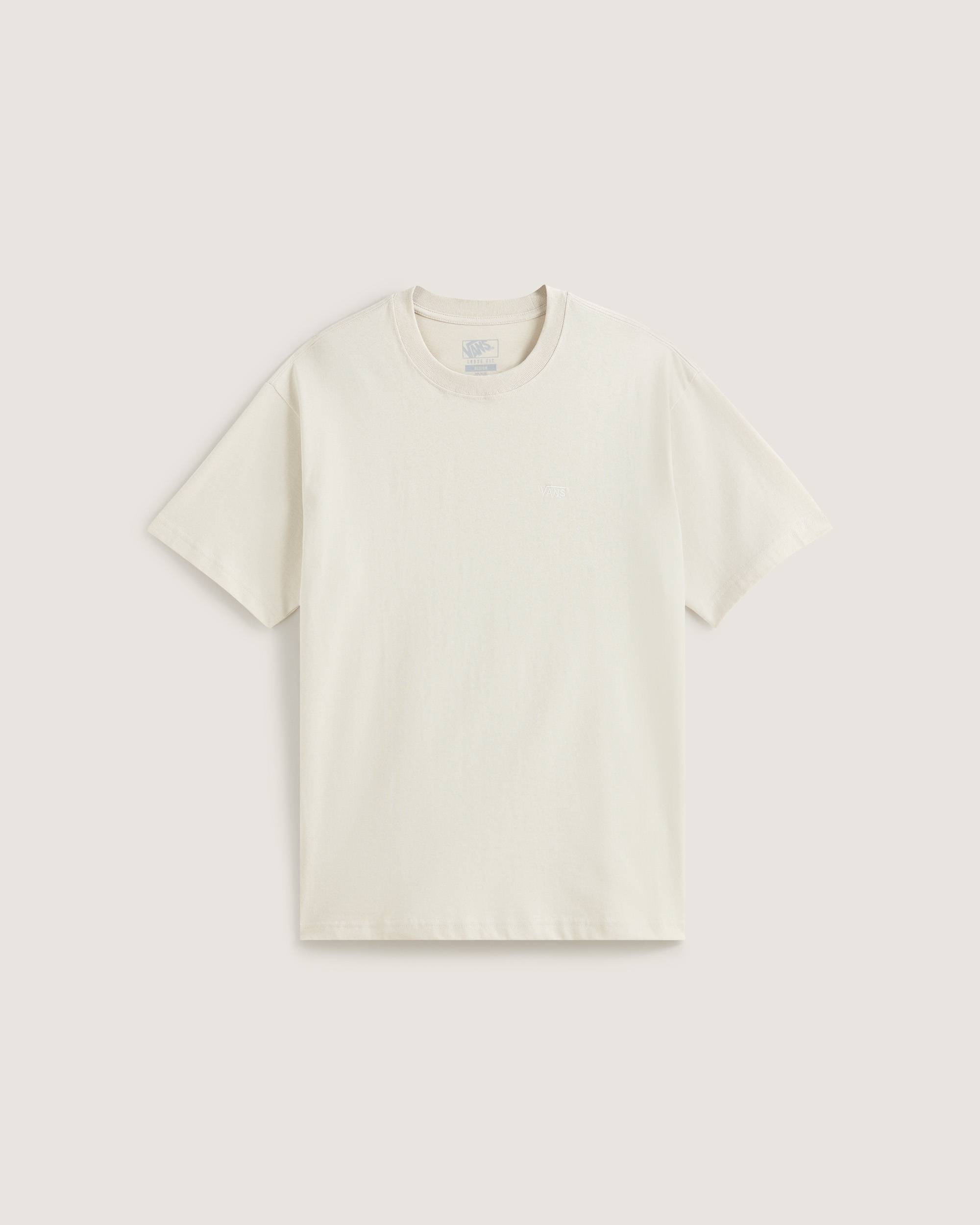 Left Chest II Logo Tee VANS Beige HERO