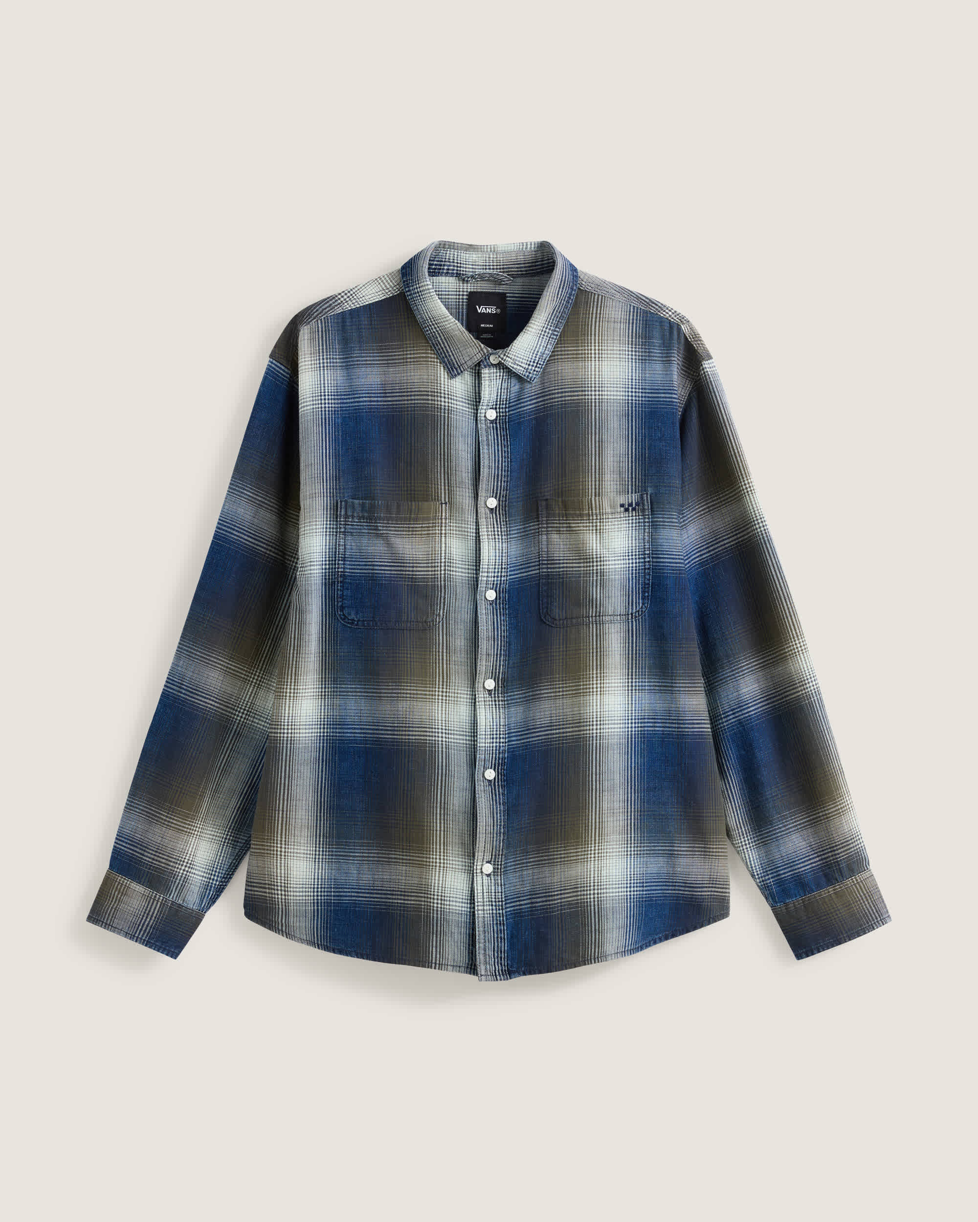 Chemise  manches longues Indigo Plaid VANS Vert HERO